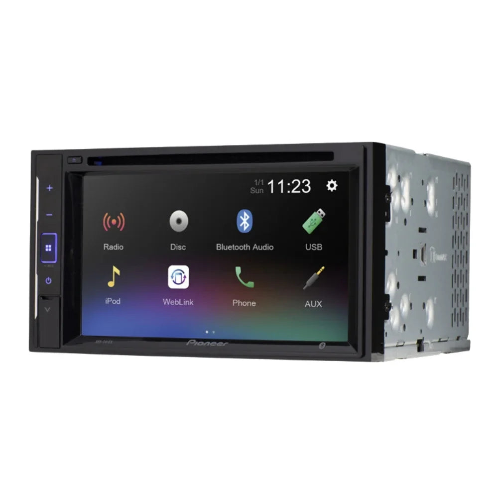 Stereo Isuzu Din Installation for in-Dash - Car Bluetooth Backup Double Bundle with Pioneer Camera, DVD Multimedia and KIT2380 2006-2007 Touchscreen, Kit Mounting Kit i-350 /