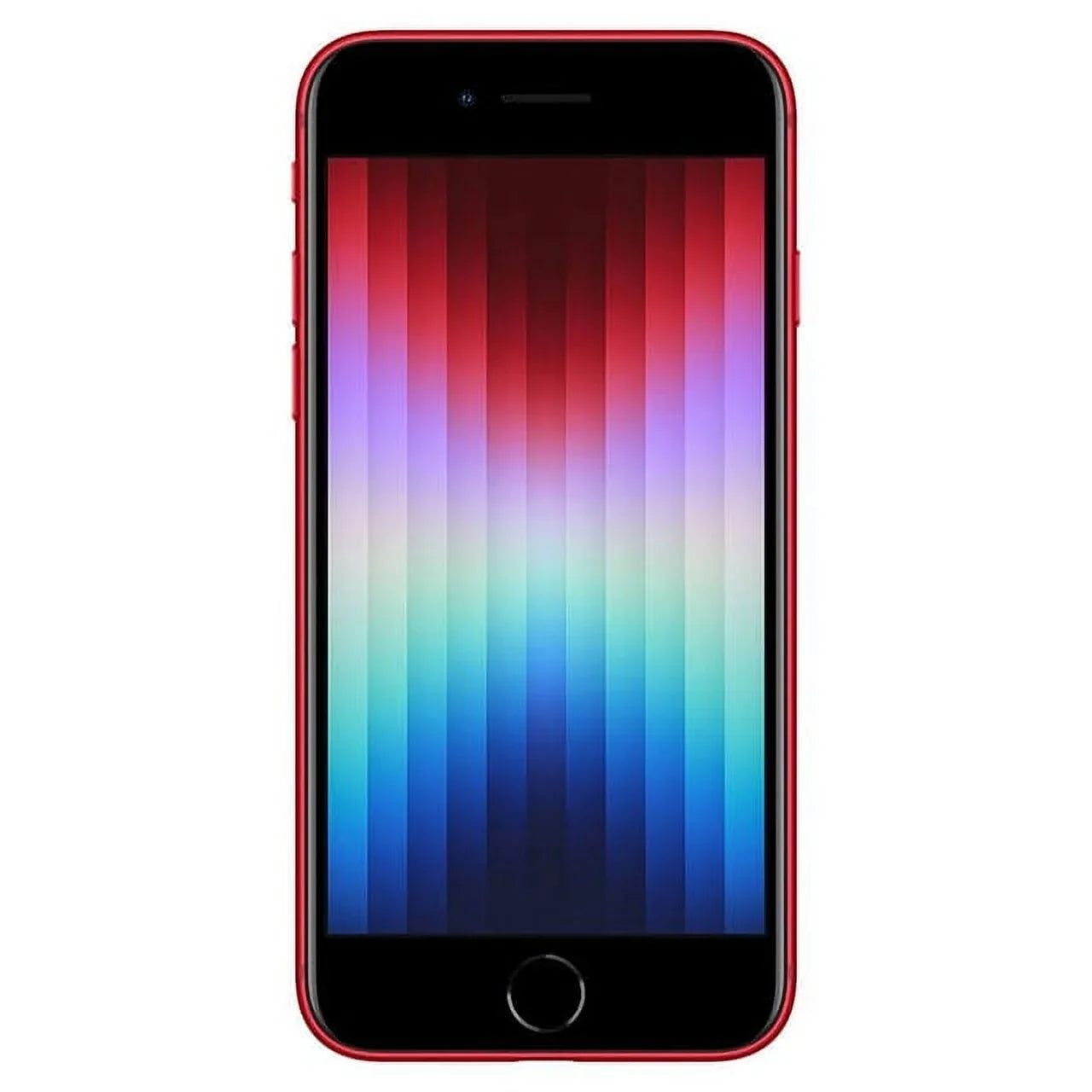 Red (Refurbished) Restored iPhone SE (3rd (Fully 128GB A2595 Gen) Apple Unlocked)