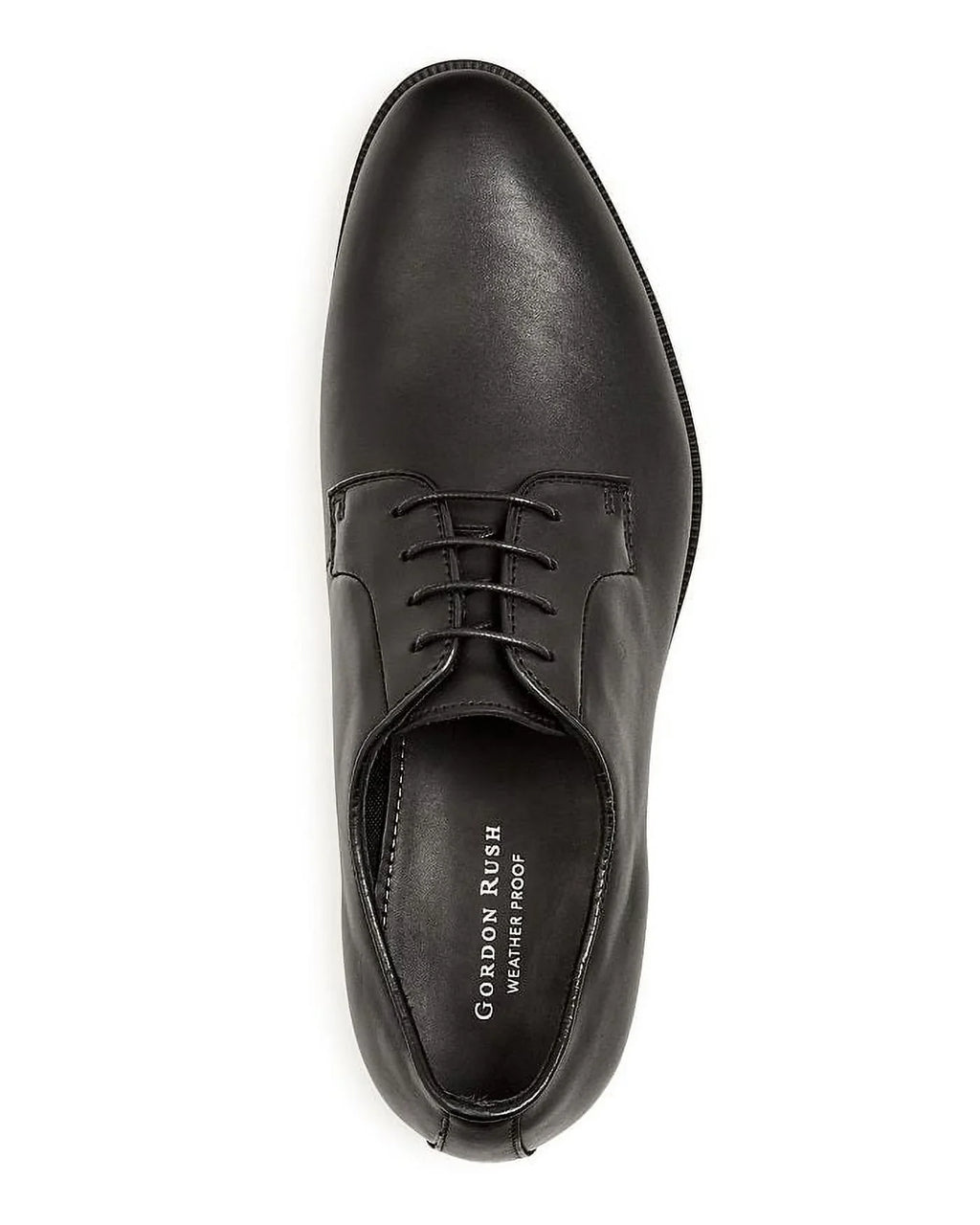 10 Shoes, US Plain-Toe Gordon Leather Rush Bailey BLACK Oxfords