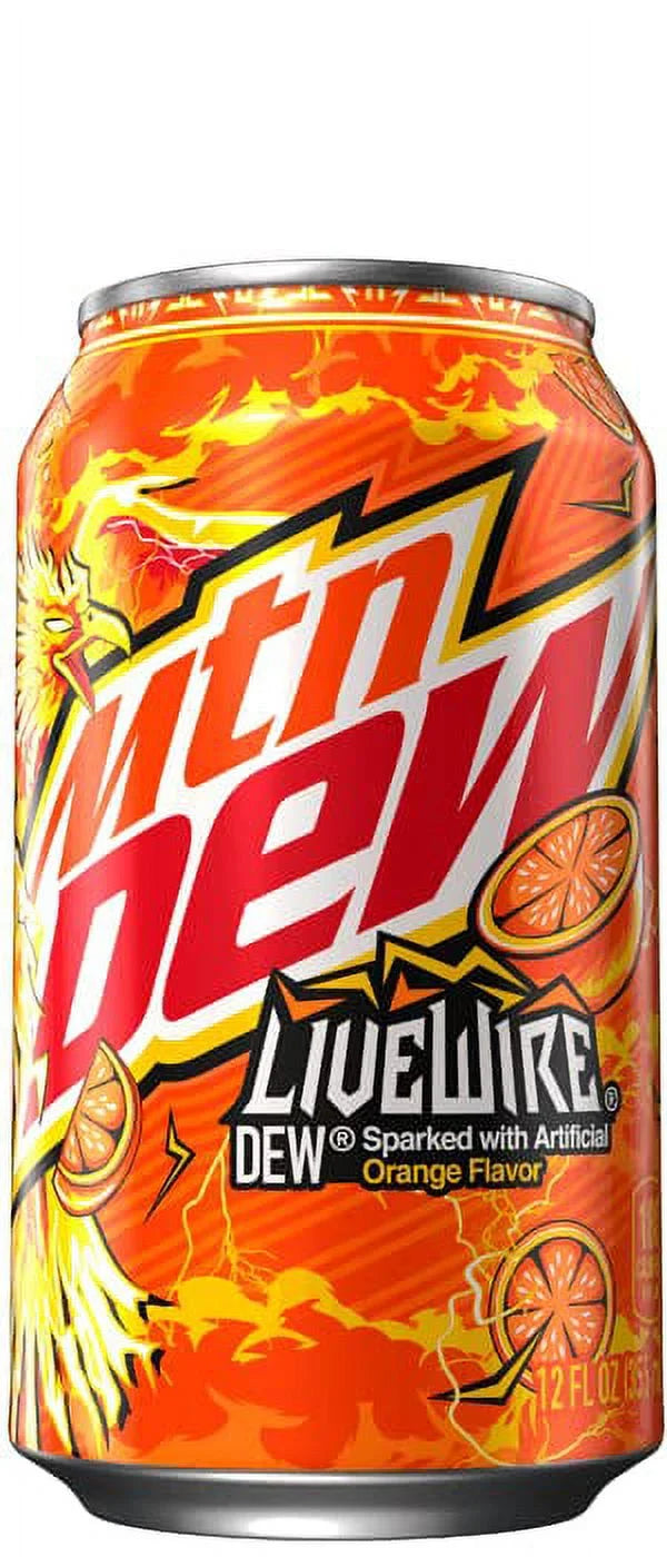 12 ( Livewire A (Livewire Oz ed )) Cans With - 12 ) Dew Mountain ( Cans Coaster ) Pack Oz 12 Orange Of (