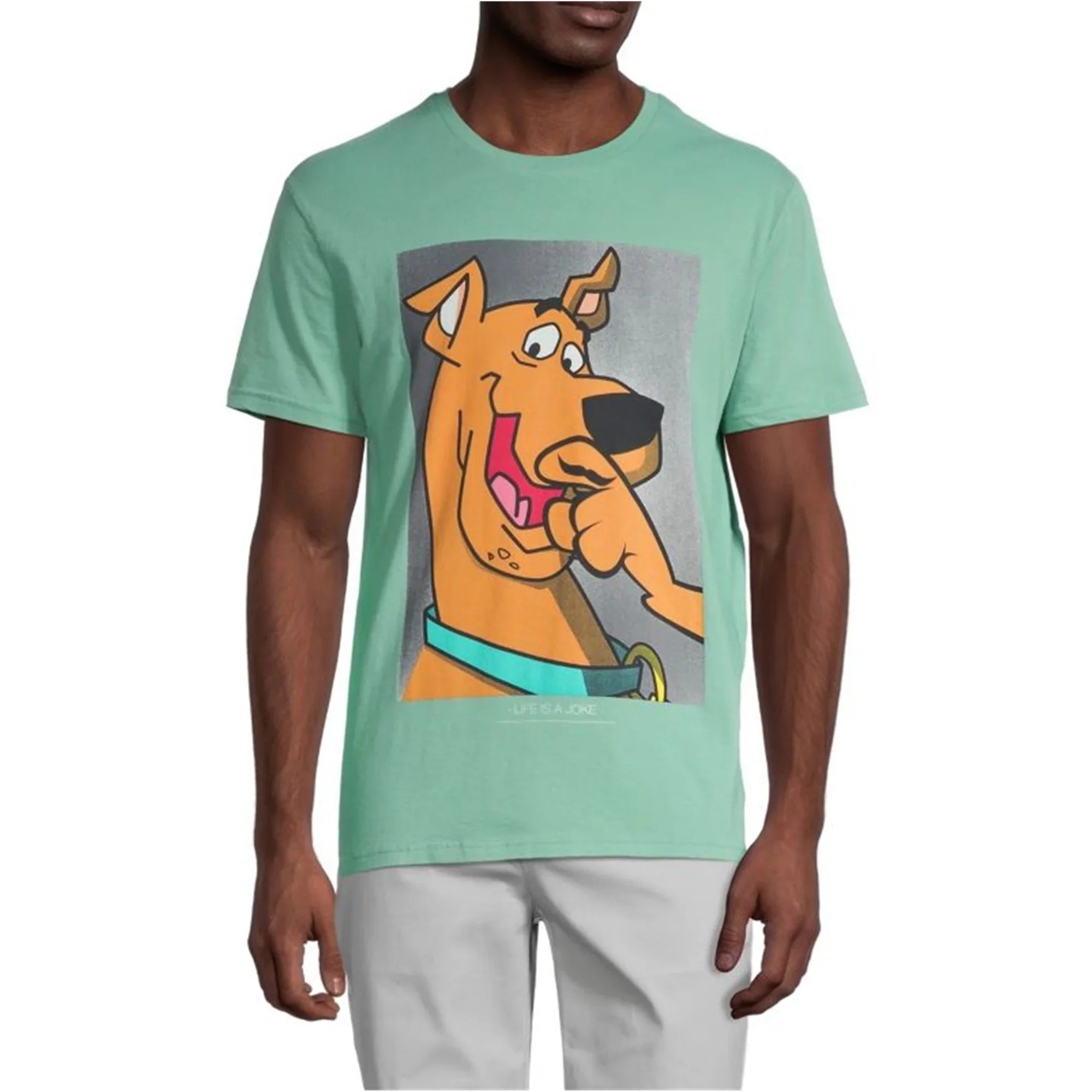Elevenparis Graphic Doo Green, Small T-Shirt, Mens Scooby