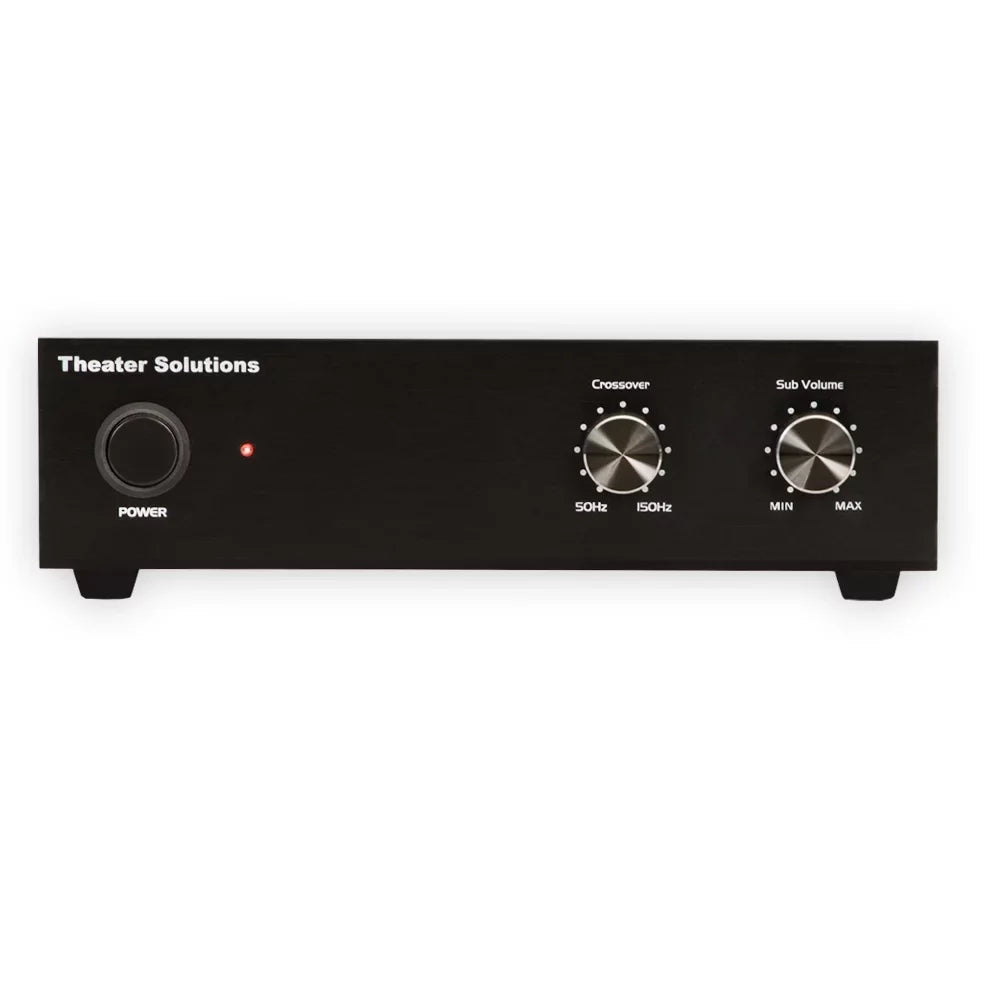 Pack Solutions Mount 4 Amp Subwoofer Speaker TS1000 Flush Theater and 10"