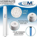 | Fits Size Filter Standard) Water Standard Neutralization Ph Cartrid Water (20" Of H-F2520CALCITE INC 20" Raise | Standard Ph Housing Low | Filter Calcite To Alkalinity Filter 20¡±