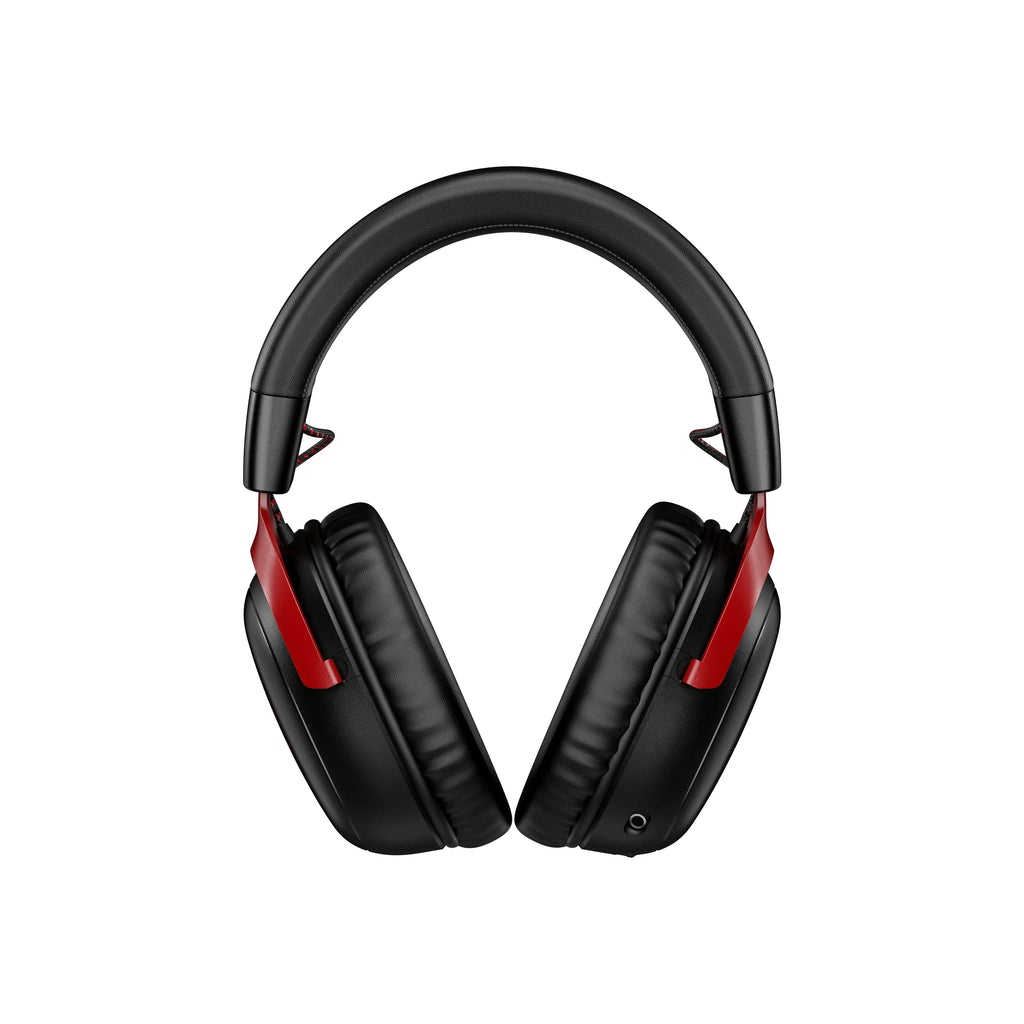 ¨C microphone HyperX 120-hour PS4, up headset Cloud Wireless 10mm to PS5, foam, Black/Red Gaming angled III 53mm Durable Battery, Frame, for Wireless, PC, 2.4GHz Memory ¨C drivers,