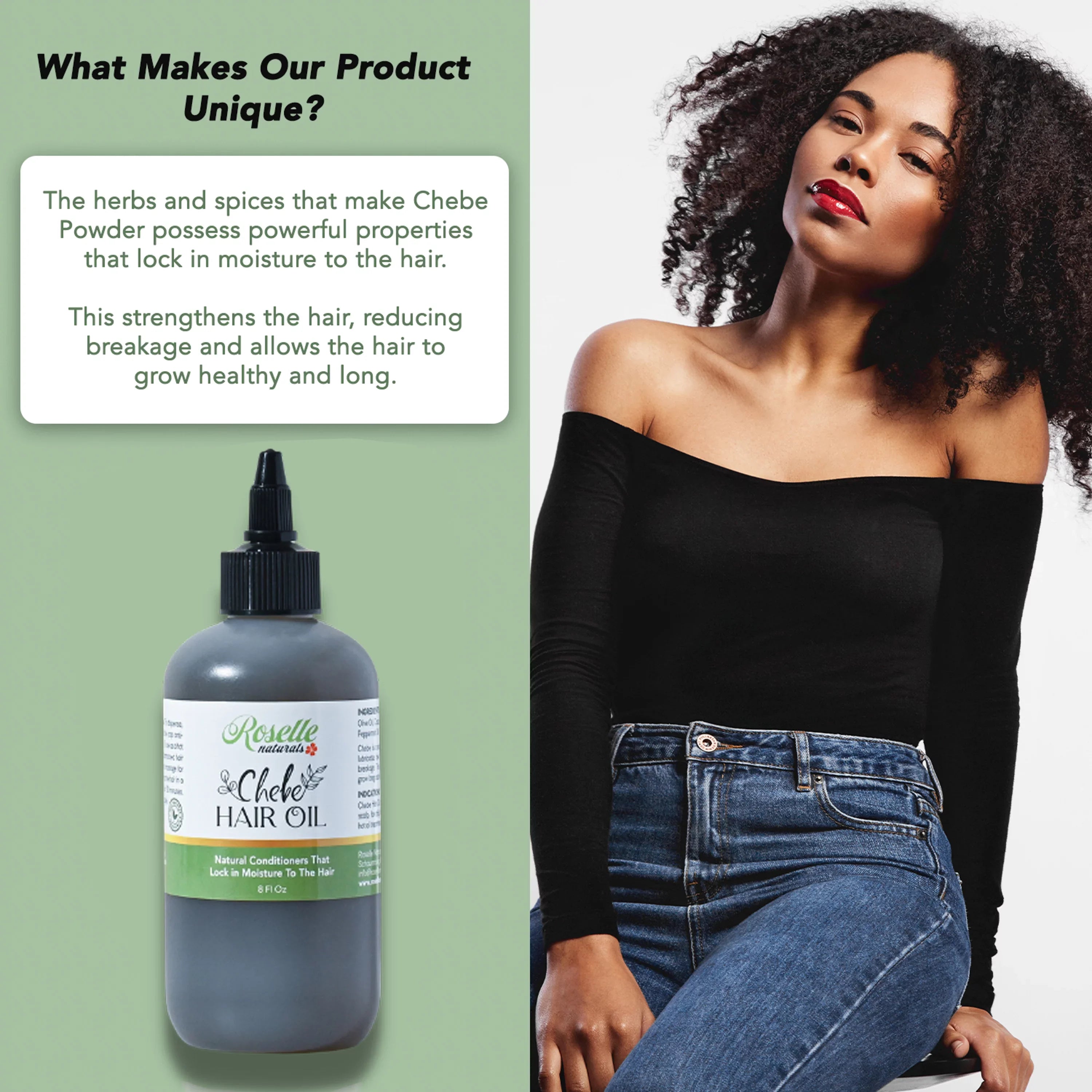 Powder Hair Chebe Oil Chad, (8oz) Chebe Authentic Made Africa from with