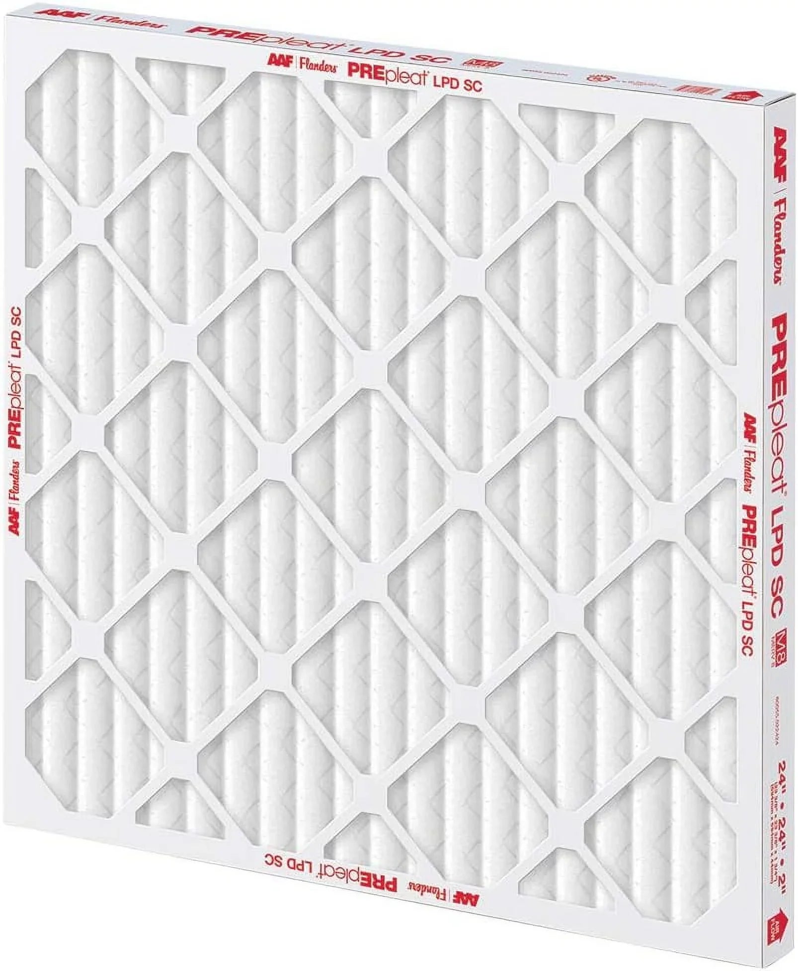 Air 24 X 4-Inch, 6-Pack 8, X MERV Pre-Pleat 40 Filter, Naturalaire 24