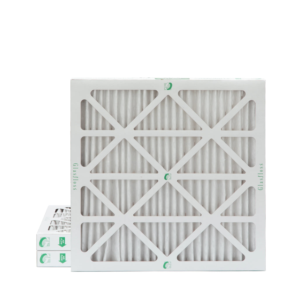 1-3/4 x by 23-3/8 Size: Glasfloss. Pleated 2" Actual x 24x24x2 Inch Air 13 Filters MERV 3 Pack 23-3/8 of