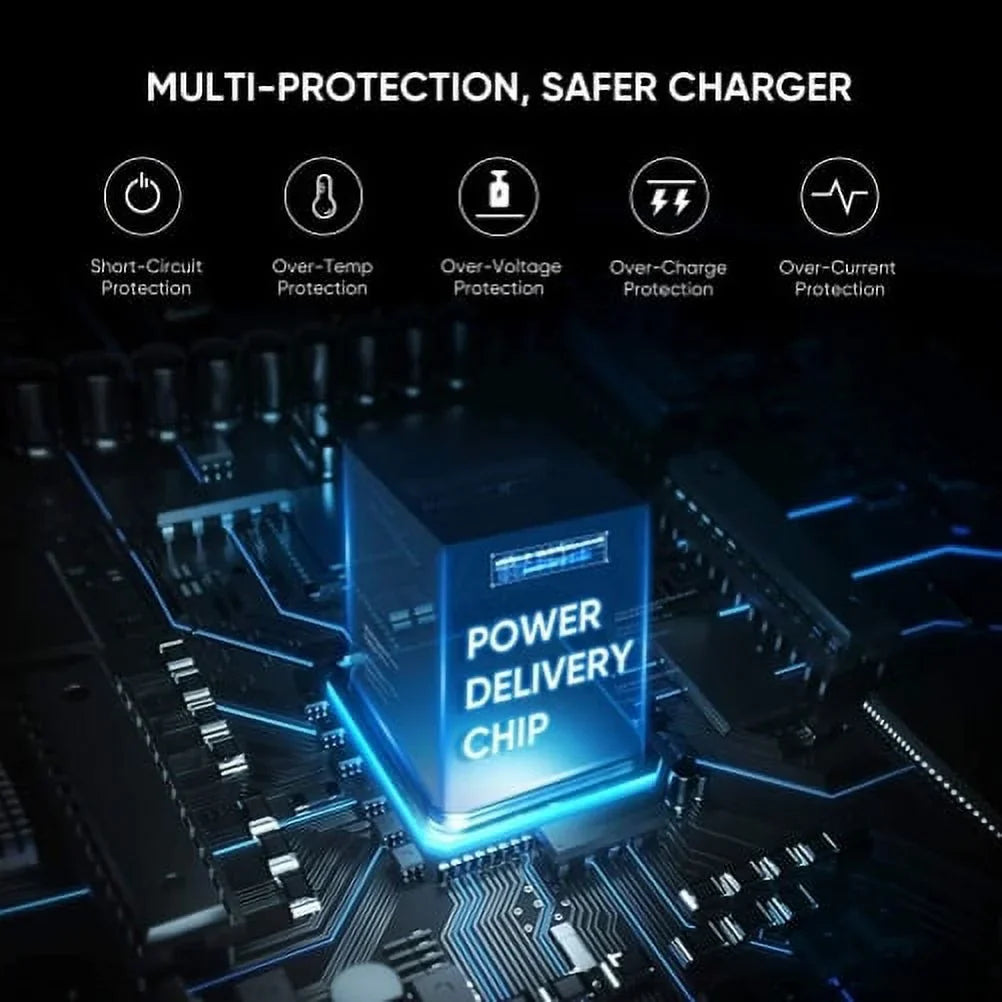 Blackberry Long Pro, G9, BOLD KEYone, - Fast LE Cable for Adapter 5 S48c G90 Wall - N1 Quick S42 Vivo Charger - Home Power CAT XI 10ft BLU S61 USB-C Plus, PD 18W Key2 Type-C Q1G