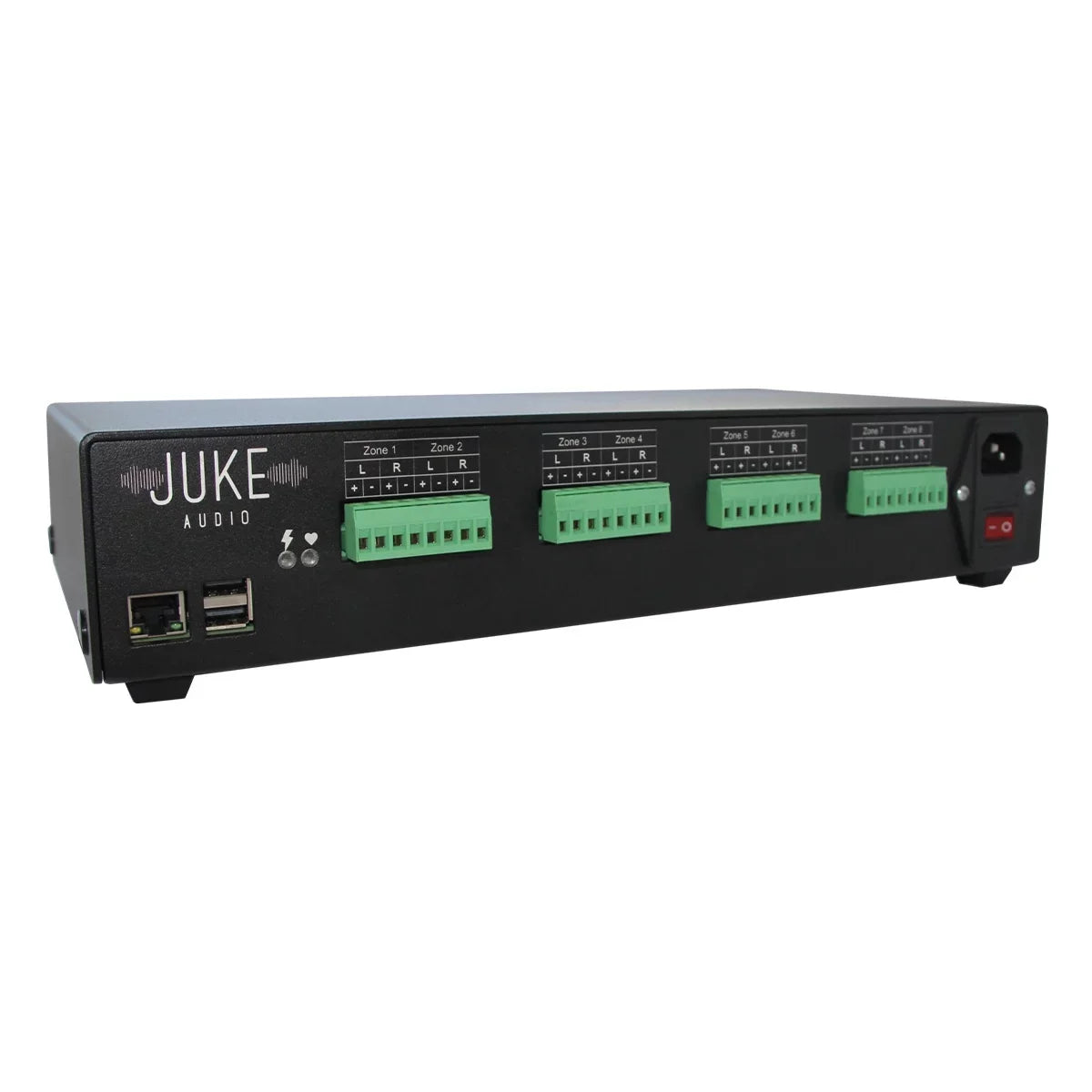 & Amplifier Connect, 8 Audio Juke-8 DLNA Airplay Multi-Room Spotify Juke Zone 2, with Audio