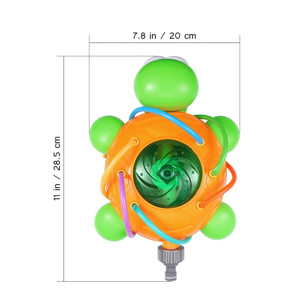 Toyvian Pool For Turtle Water Toys Outdoor Tortoise Garden Spraying Sprinkler Swimming Lawn