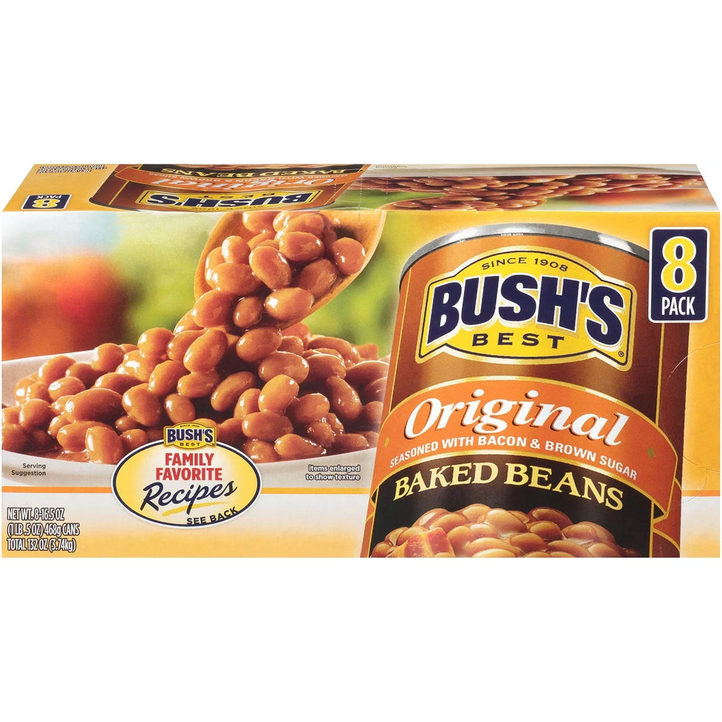 Bushs Beans Original Ct.) (16.5 8 Oz, Baked