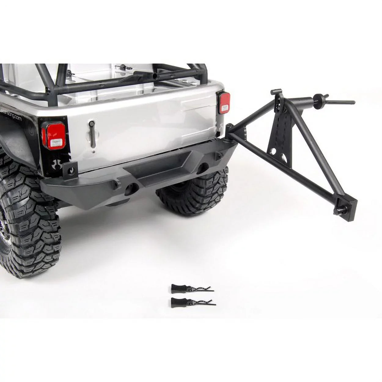 Option RrBumper/TireCarrierSCX10/Poison Spyder/JK AXIC4349 Axial Parts Electric AX80126 Car/Truck