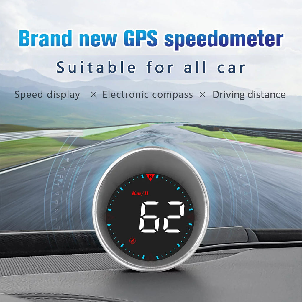 Overspeed Angle, Fatigue Compass Mileage, Driving Car Head-up Digital and Speedometer Display Car Display Aibecy Driving