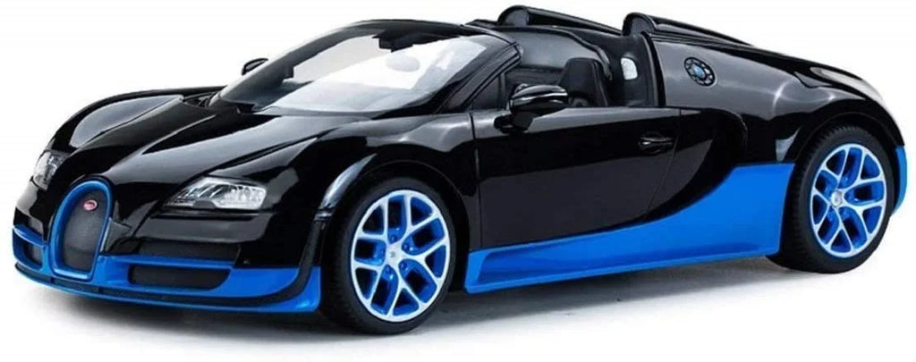 Wheels Control Grand Car Vitesse - Sport Bugatti Wonder RC 1:14 Veyron Remote Black/Blue