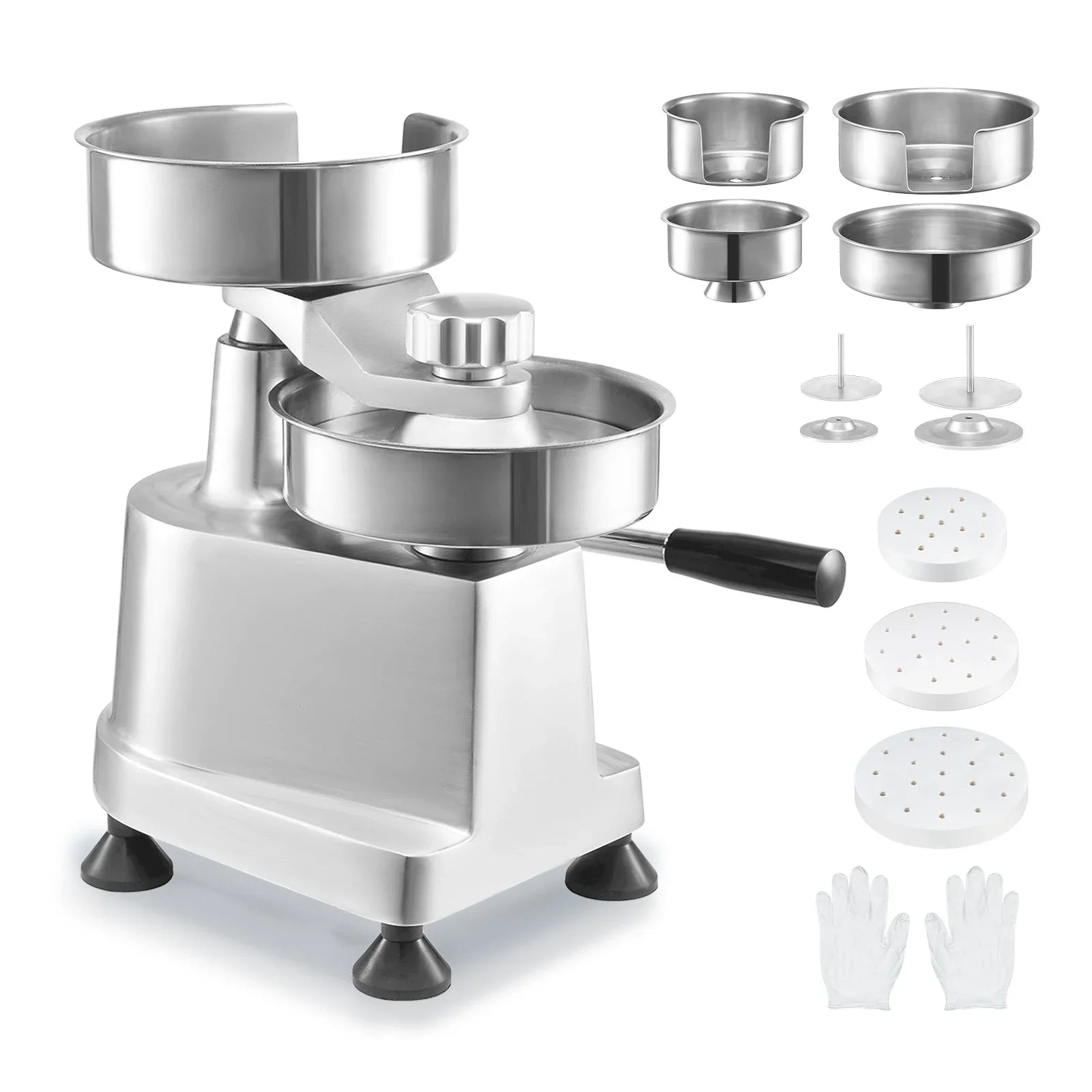 4"/5"/6" Patty Press Machine Commercial SKYSHALO Forming Burger Maker Hamburger