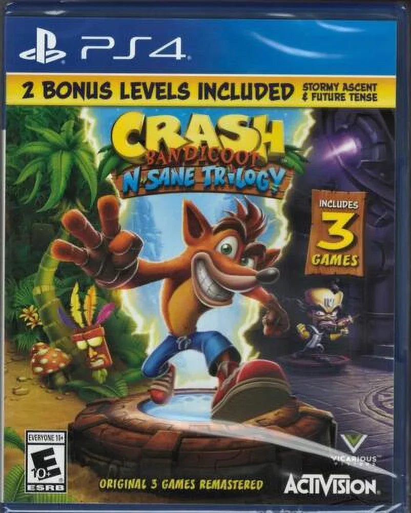 US Sealed New Trilogy Crash PS4 Version) N. (Brand Factory P Bandicoot Sane 2.00