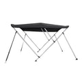 Bow Dye High BLACK Solution W - ft. Bimini 73" 3 Cover Boat x 6' 46" Top 78" L