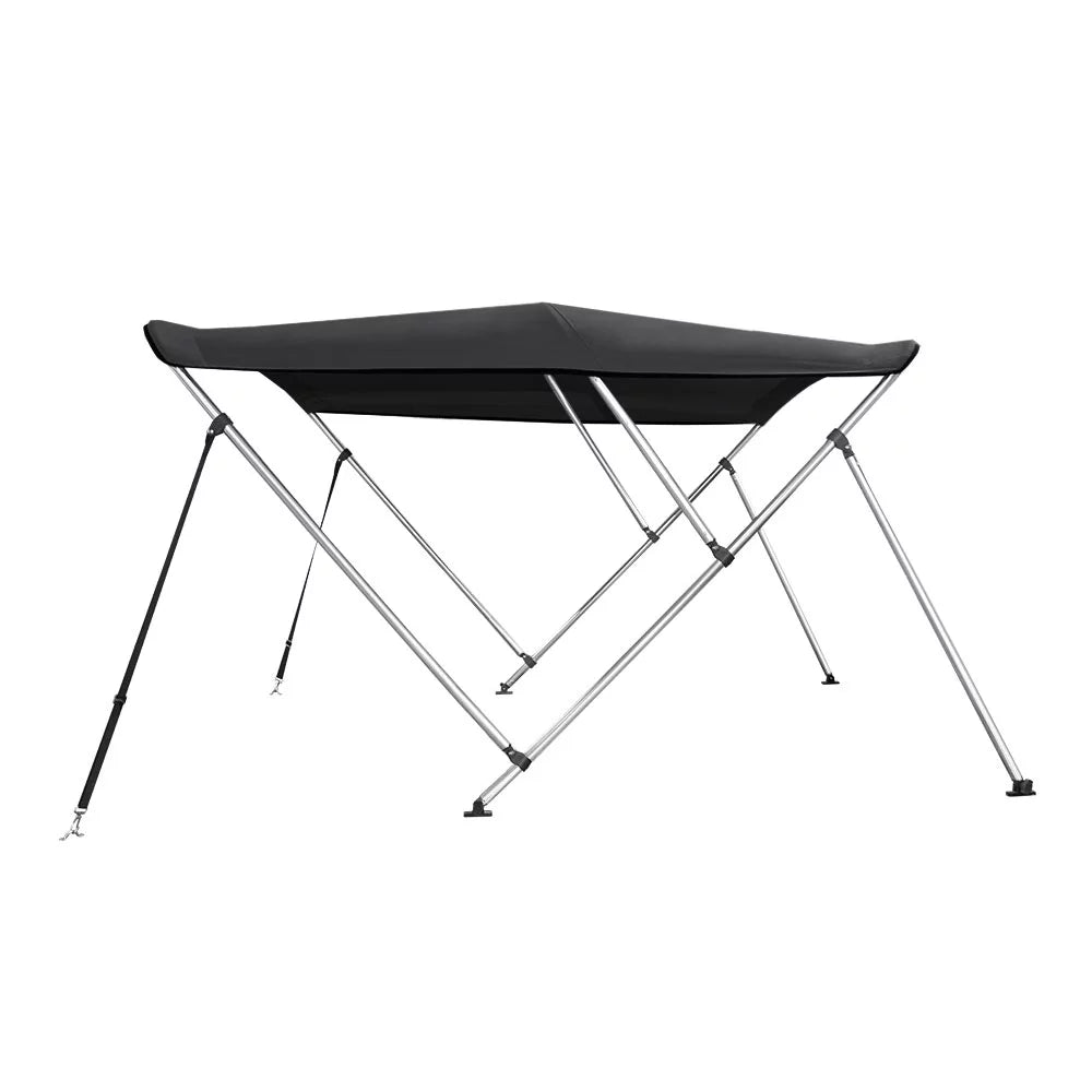 Bow Dye High BLACK Solution W - ft. Bimini 73" 3 Cover Boat x 6' 46" Top 78" L