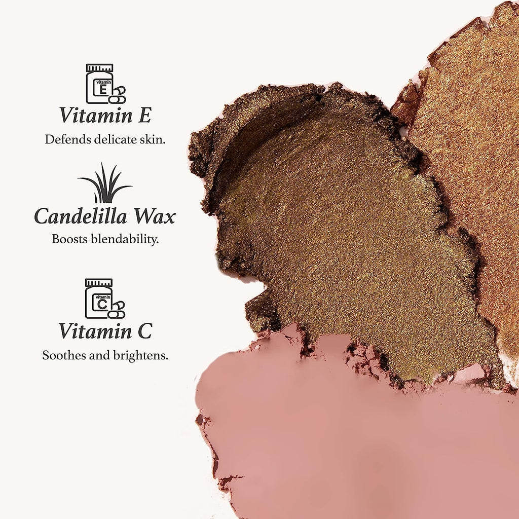 Eyeshadow Julep Eyeshadow Waterproof Honey Gold Metallic to Cr¨¨me Stick, Powder 101