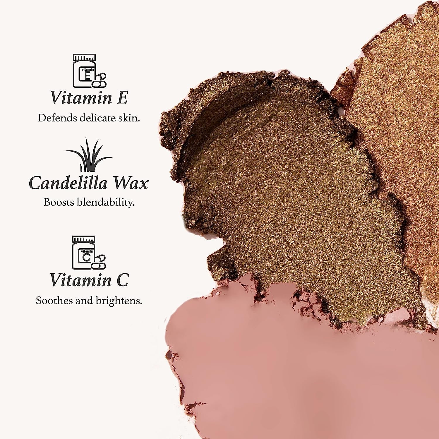 Eyeshadow Julep Eyeshadow Waterproof Honey Gold Metallic to Cr¨¨me Stick, Powder 101