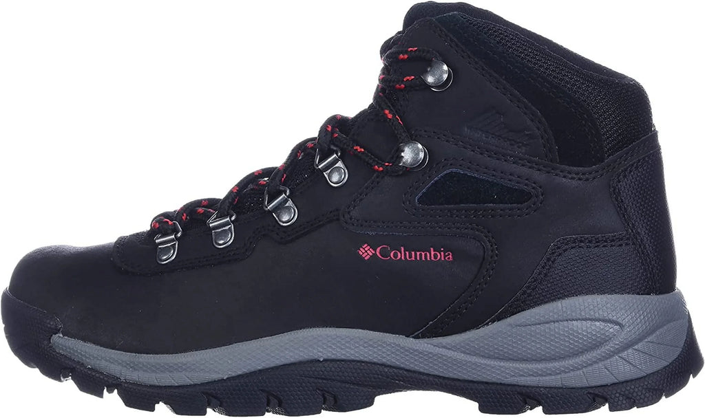 Boot Womens Wide Ridge 10 Columbia Black/Poppy Newton Red Plus