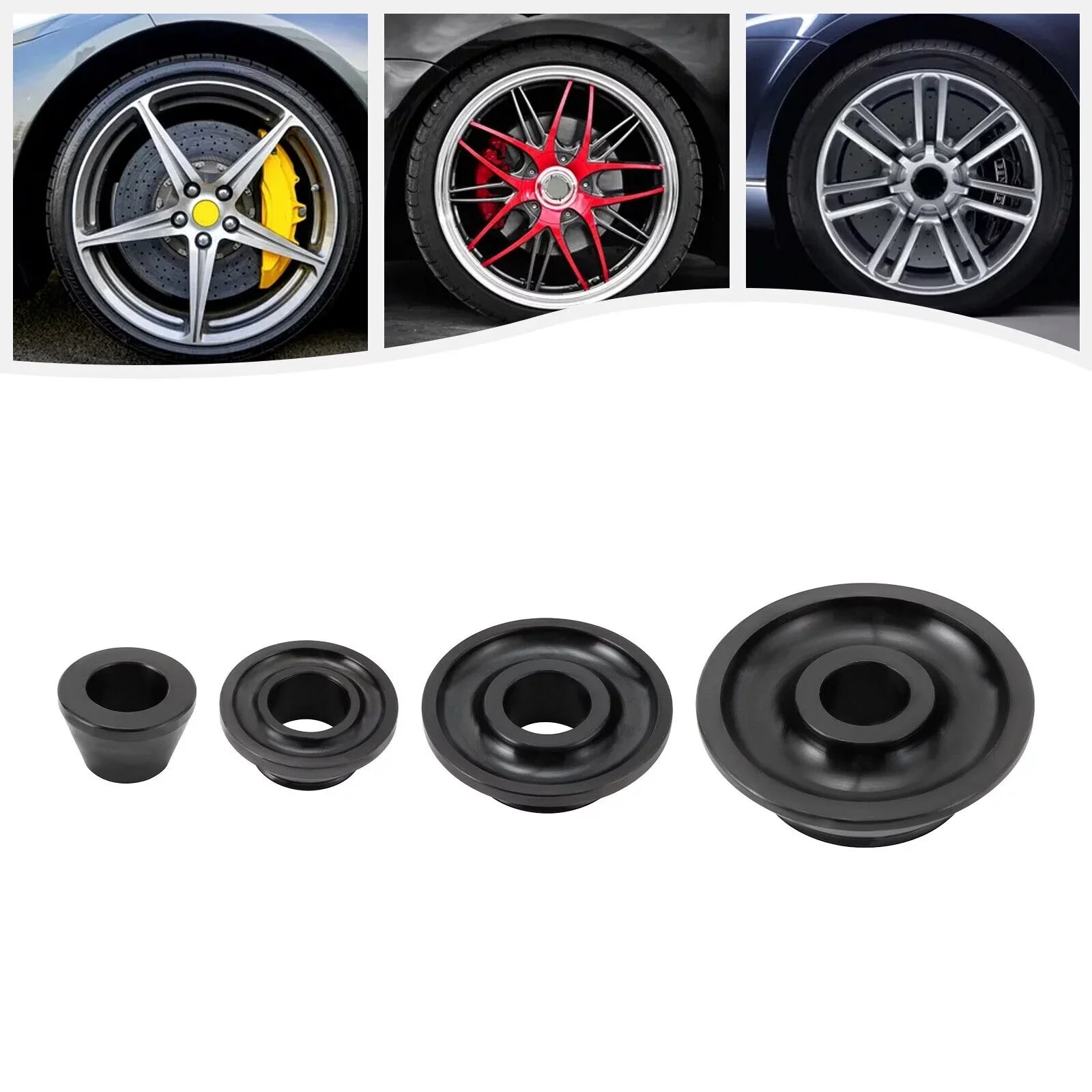 Tire Kit Taper 36mm 4 Adapter Wheel Balancer Sizes Cone Set Cones Cones Balancer