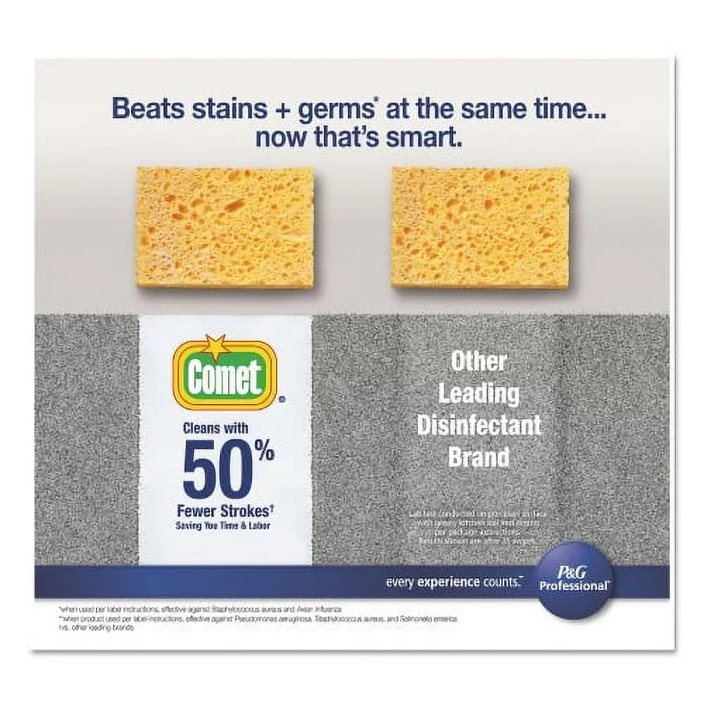 Cleaner Comet with 1 Disinfecting Bottle Bleach, gal