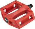 Fyxation Pedals Gates Red 9/16", Composite/Plastic, - Platform,