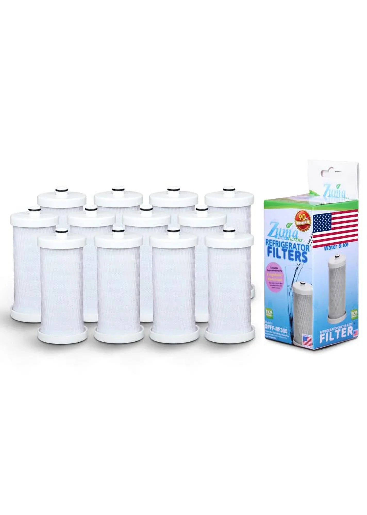OPFF-RF300 Compatible with Water 21817805 Brand , U.S.A. Filter , , in - Model Frigidaire? # Ice ZUMA Pack and Made 12 -