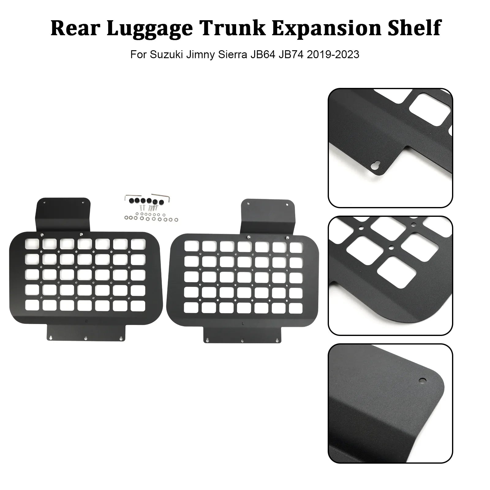 2019-2023 Fit for JB74 JB64 Suzuki Luggage Shelf Trunk Expansion Jimny Rear