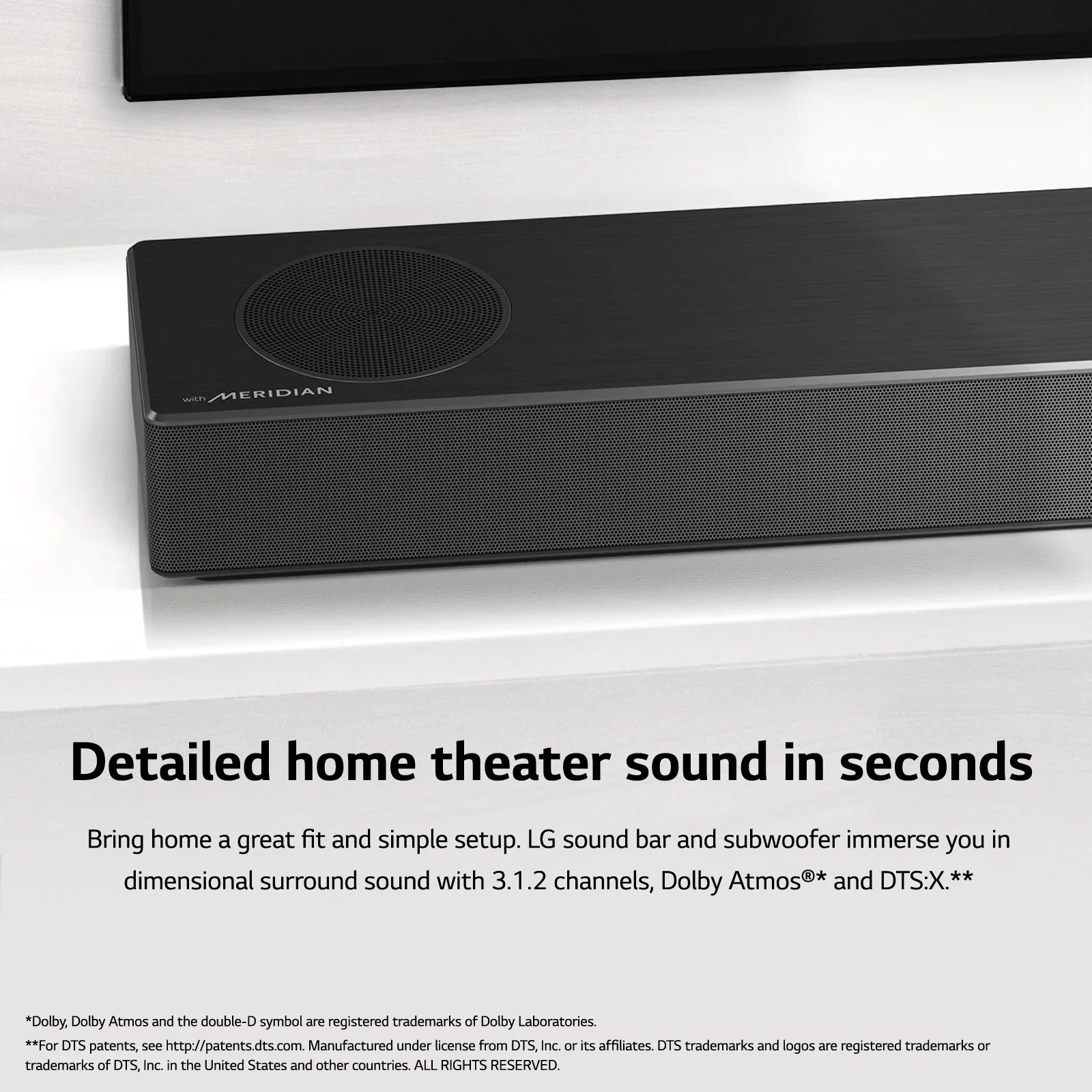 Atmos SPM7A Channel (Refurbished) LG High Dolby Audio Soundbar 3.1.2 Restored 4K with and Res Pass-Through,