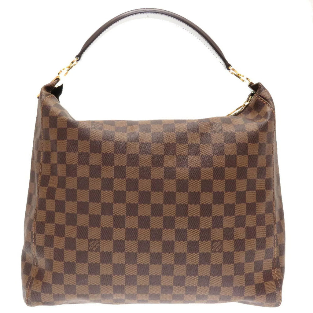 Pre-Owned (Good) PM N41184 Louis VUITTON LOUIS Vuitton Portobello Damier Bag Shoulder