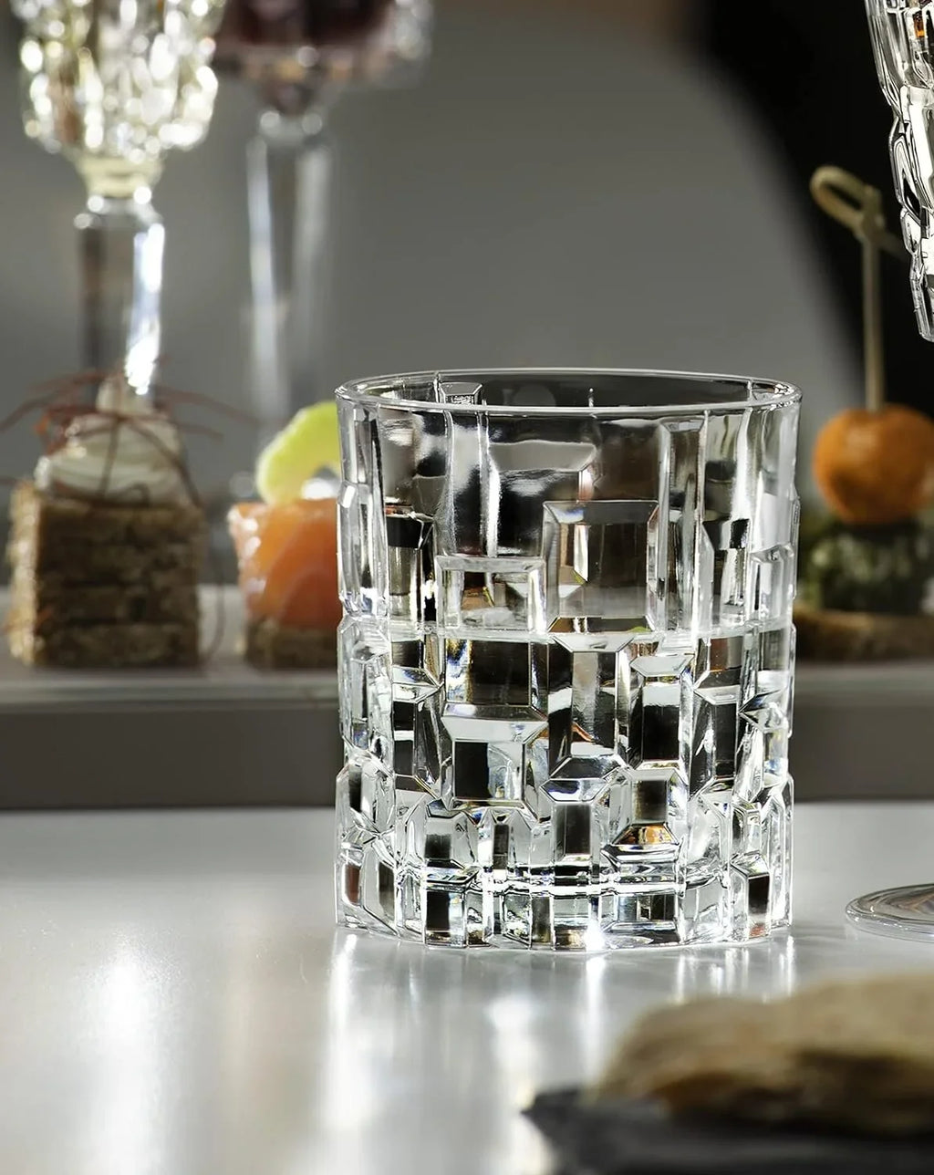 Glass oz 1 Count DOF Crystal oz, 12 Tumbler 11 Highball Drinkware Whiskey RCR Cristalleria Set Pack Italiana & 11.5 of