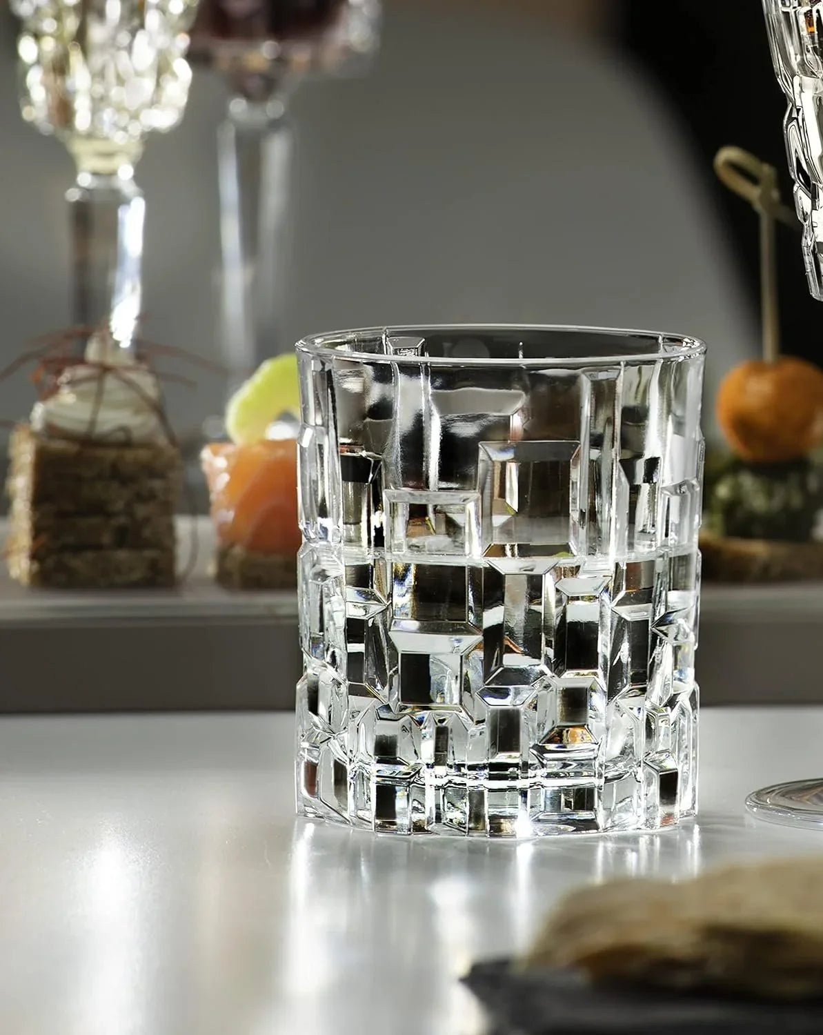 Glass oz 1 Count DOF Crystal oz, 12 Tumbler 11 Highball Drinkware Whiskey RCR Cristalleria Set Pack Italiana & 11.5 of