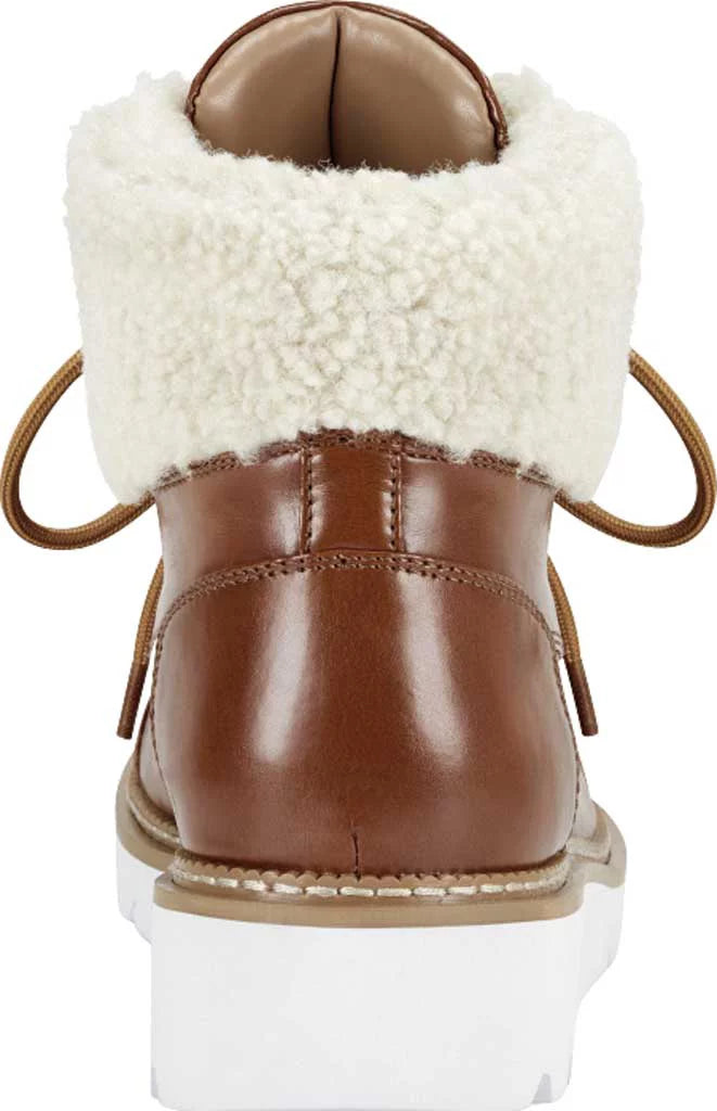 Tan Bootie Faux Alden Women's Hiker Leather/Faux 11 M Shearling Wedge Aerosoles
