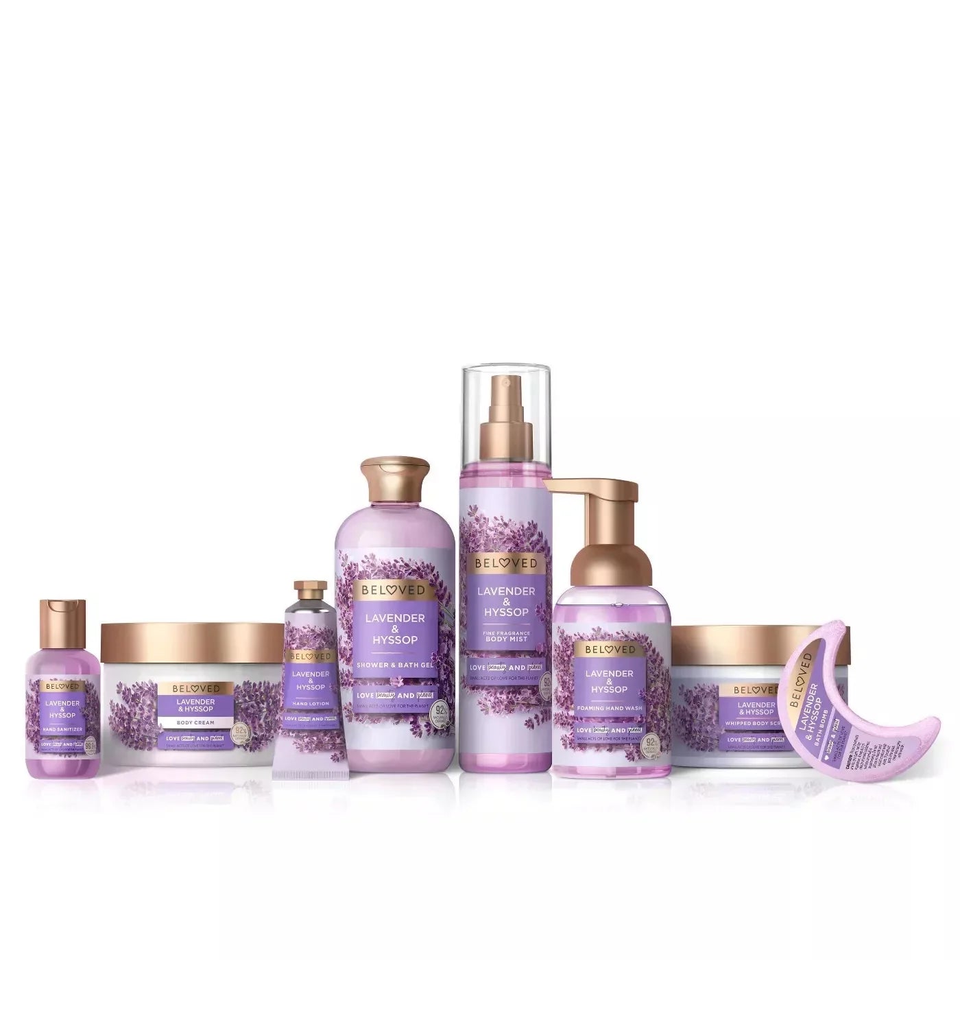 '- 2 Lavender Ounces) (20 Jar Beloved Body 10 & oz x Lotion Cream Hyssop Total