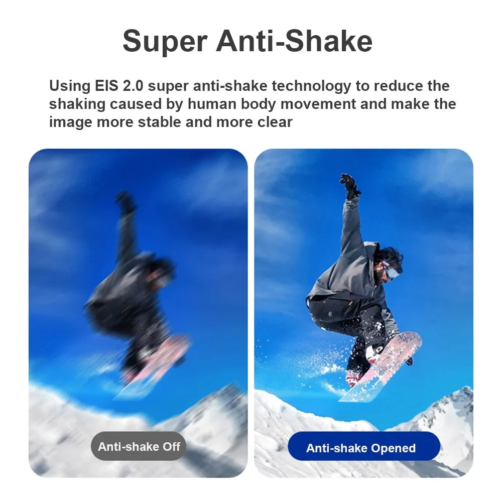 Camcorder for 30FPS Anti-shake Sport Andoer-2 Recording 4K Recorder Vlog Camera Control Video WiFi APP