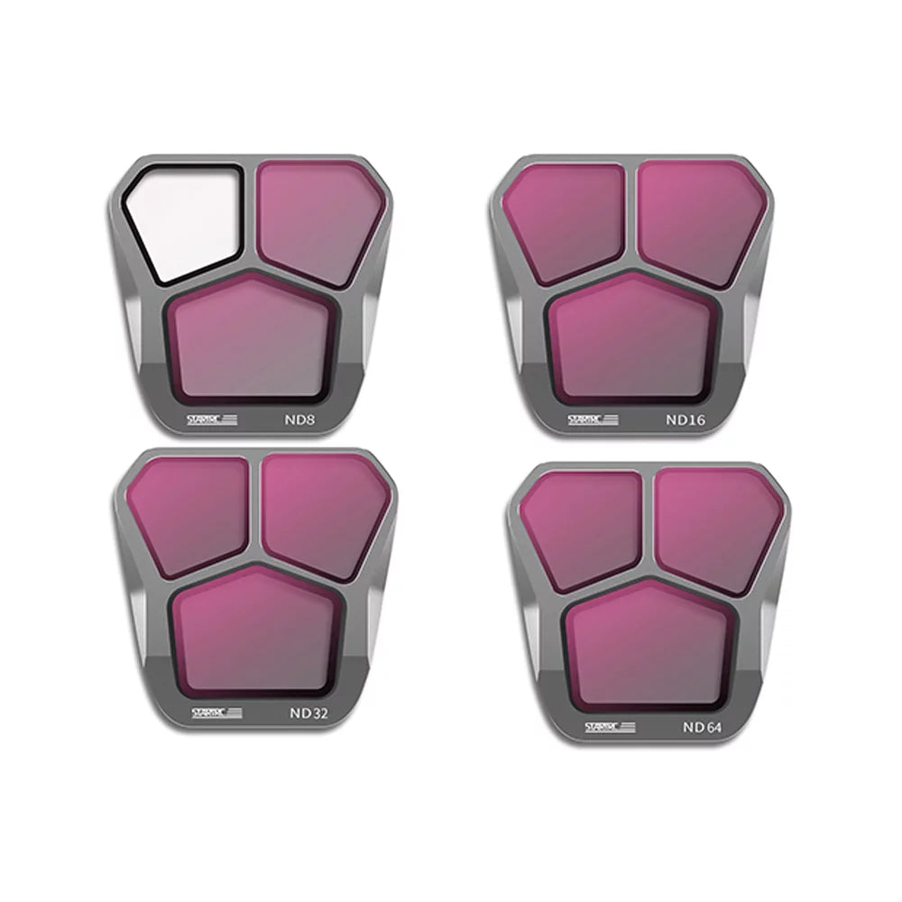 4-Pack Light ND8/16/32/64 Mavic Pro DJI Filter Lens Filter Dadypet Set - for 3