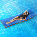 for Pool Water Tear-Resistant 3-Layer Lake Water Outdoor Pad, Mat, XPE Foam Water Recreation Lily Blue Ocean Mat River 6x2ft Float Activities, Pad Magshion Floating Floating