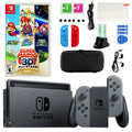 Switch Gray and Super Star Accessories in Kit 3D Game with Mario Nintendo All