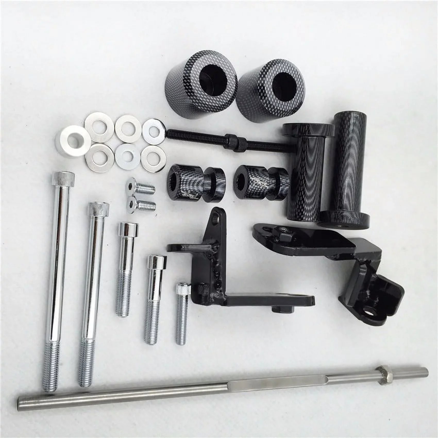 HTT-MOTOR Frame Suzuki 99-07 GSX Slider GSXR1300 Spools Hayabusa Swingarm 1300R Carbon for