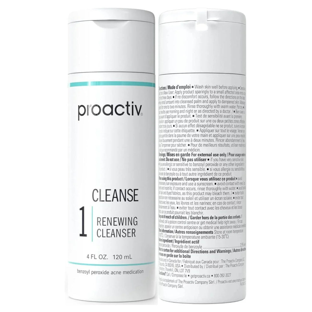 Solution Medication oz 2, Each Pack Proactiv Renewing of Cleanse Step 1 Cleanser Acne 4