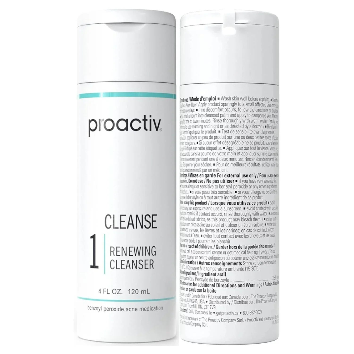 Solution Medication oz 2, Each Pack Proactiv Renewing of Cleanse Step 1 Cleanser Acne 4