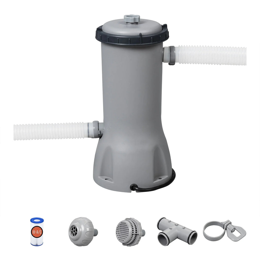1500 for Pump 58390E Swimming Bestway Filter GPH Flowclear Pool Ground Above