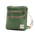 Crossbody Multi Hemp Banyan Green Pocket Purse - Core