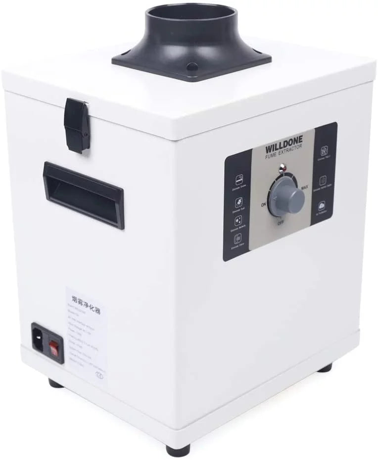 Air Filter Purifier 3-Layer Fume Smoke Rotatable 360¡ã Hose, With Extractor Fetcoi Singel-Head &