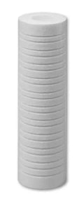 Replace Micron Whirlpool Watts AP110, 10&amp;quot;x2.5&amp;quot; 50 5 Cartridges Aqua-Pure Melt WHCF-GD05, Grooved pk FPMBG-5-975) Blown (Compatible Filters Sediment