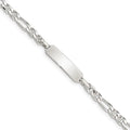 6inch Bracelet Auriga Sterling Id Silver Anchor Women for 925 Link