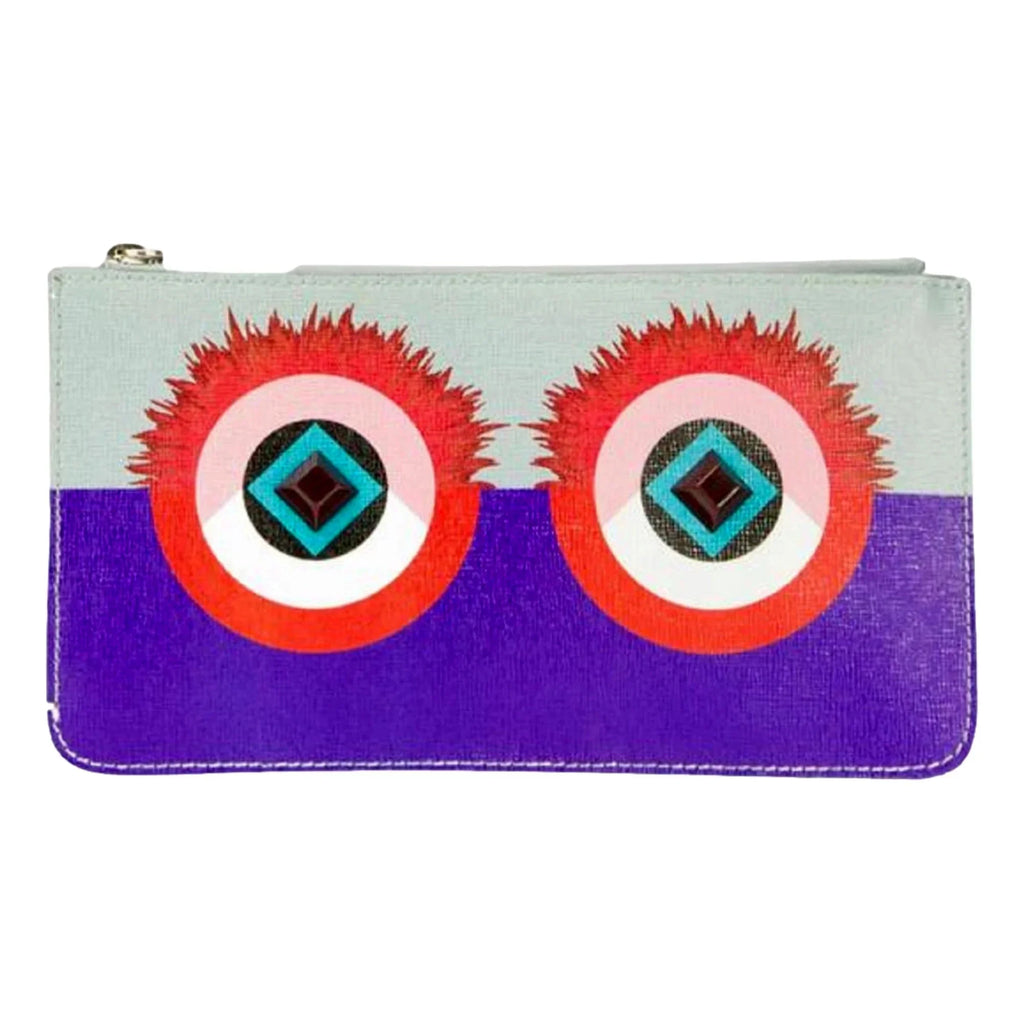 Calf 8M0341-88E Powder Monster Beauty Case Fendi New Multi Color Crayons