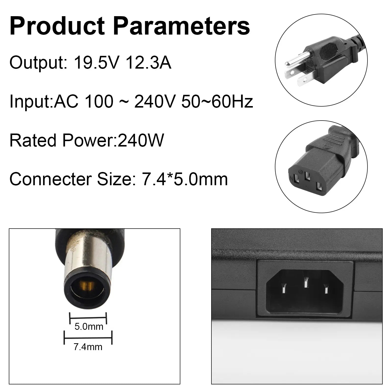 R3 R4 X51 For GA240PE1-00 PA-9E R3 17 Charger Adapter AC Dell Alienware R2 R1 15